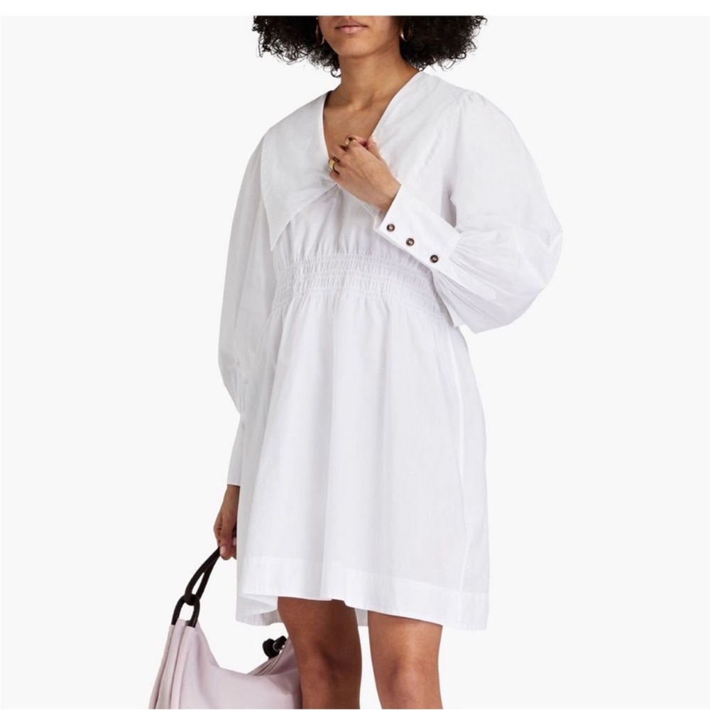 Ganni White Dress